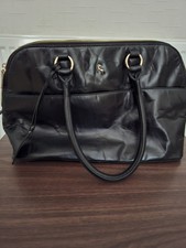 Black Leather ASHWOOD Handbag