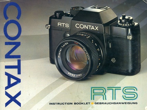 Contax rts camera - rts,