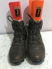 Brasher leather ankle hiking walking mens size UK 10 Brown boots shoes - IF