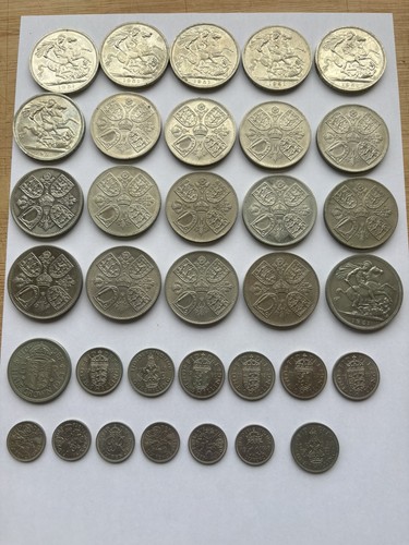 Coins including 1951 - x,
