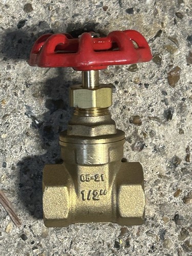Brass gate valve size - size, inch