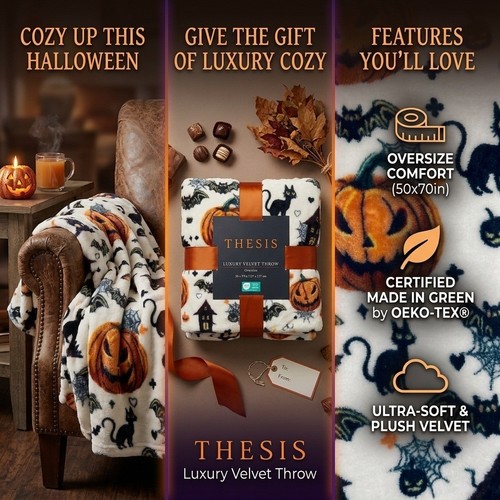 Thesis luxury velvet - velvet, throw