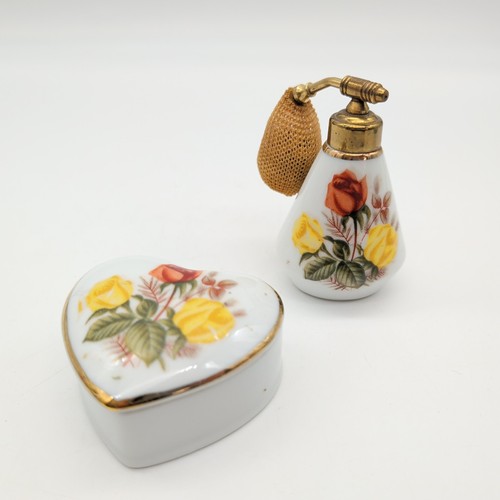 Vintage porcelain perfume - porcelain,