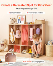 Kids Coat Locker 5-Section