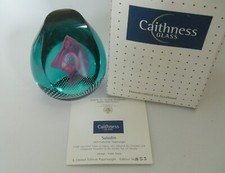 Boxed Ltd Ed Caithness "Saladin" Paperweight(853) - Colin Terris - 3 1/2"