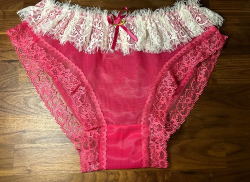 Nylon frilly lace mesh - nylon,