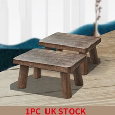 1PC Wooden Stool Shoe Changing