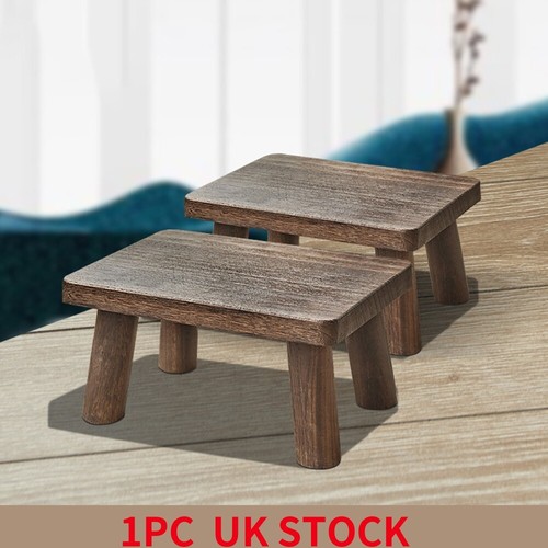 1pc wooden stool - wooden, changing