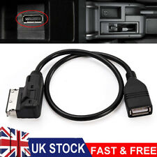 Car Audio MDI MMI AMI AUX to USB Adapter Cable fit Audi A3 A4L A5 A6  VW Skoda