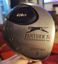 Slazenger Panther Ti driver 10° Forged Titanium 420cc graphite Shaft, Combo Flex