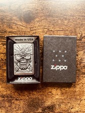 Zippo Lighter 3D Death Mask