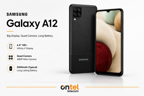 Samsung galaxy a12 - 64gb, mobile