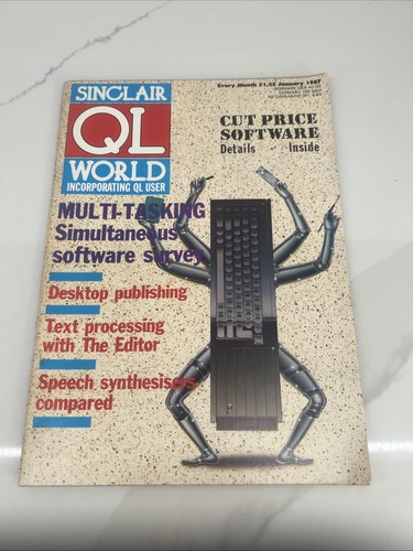 Sinclair world january 1987 - january,