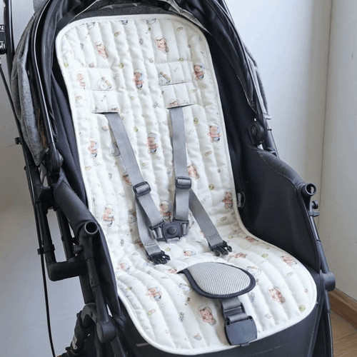 Soft pushchair liner - soft, pad