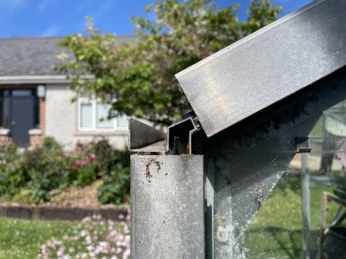 Greenhouse gutter fittings - greenhouse,