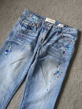  Y2K Next 8 Distressed Jeweled