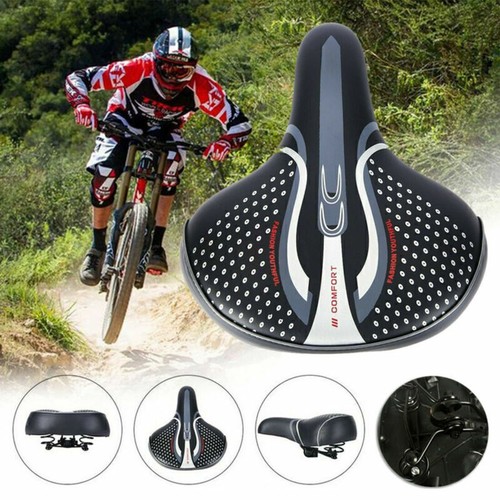 Sprung bike saddle - bike,