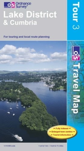 Lake district and cumbria os - lake,
