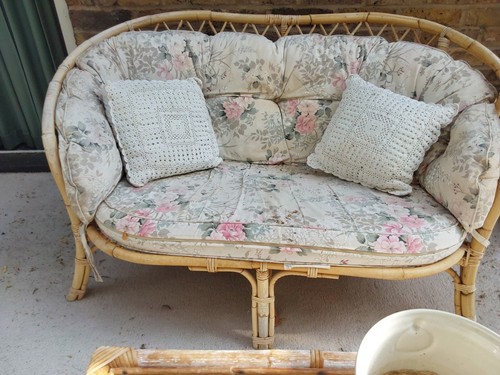 Cane conservatory furniture - conservatory,
