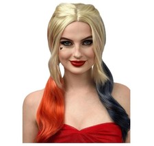 Harley Quinn Wig Red Blue