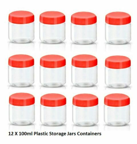 12x100ml plastic container for - container,
