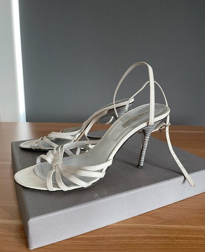 Shy white italian - shy, leather