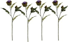 4 x Artificial Thistle Flower