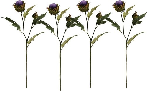 Artificial thistle flower - x,