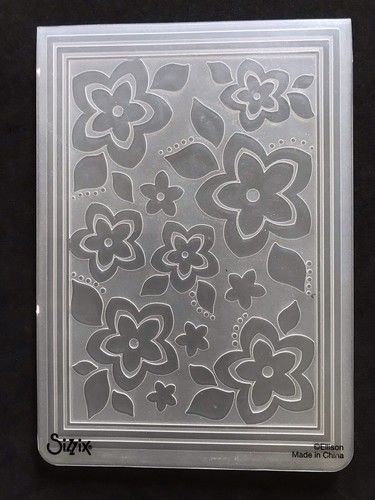Framed flower heads - , leaves