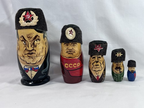 Vtg wood russian - vtg, nesting