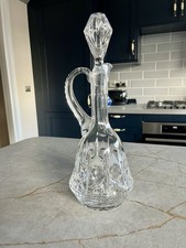 Crystal Cut Glass Claret Jug
