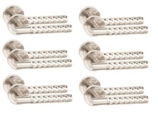 Knurled Door Handles Hex Cut