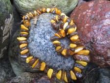 Healing natural amber necklace