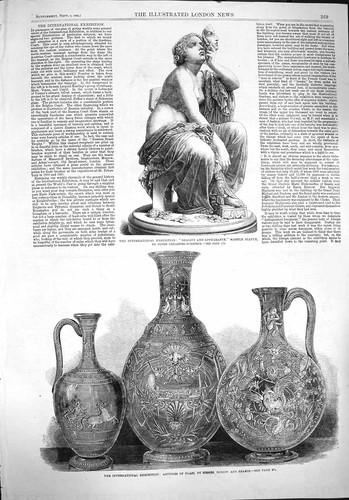 Original old antique print - antique,