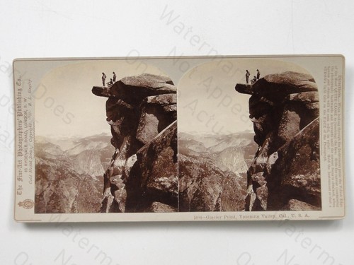 Men overhanging rock glacier - men,