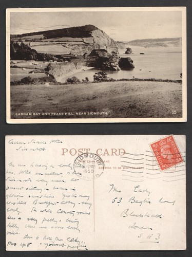 Ladram bay peake hill near - ladram,