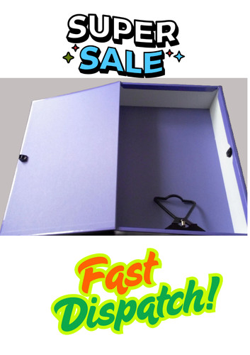 Purple pukka foolscap box - foolscap,