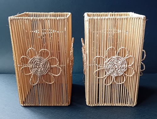 Retro rattan wicker - wicker, ceiling