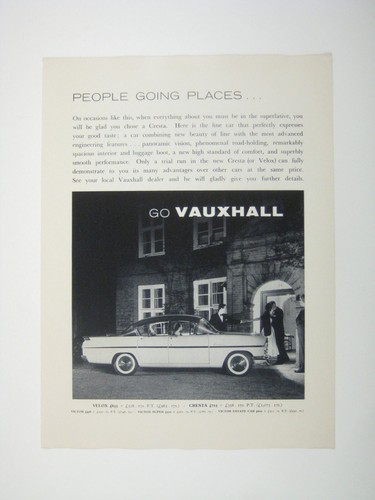 Vintage 1959 vauxhall velox - 1959,