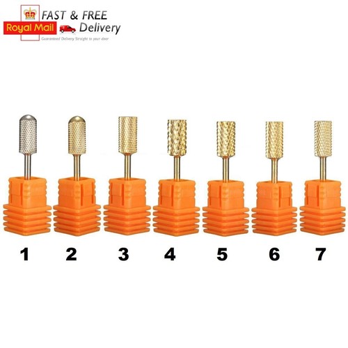 Gold carbide nail - carbide, drill