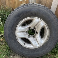 265 70 16  Alloy Wheels & Tyres Toyota Surf Gen3 Landcruiser Colorado Aluminium 