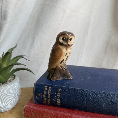 Purbeck pottery owl ornament - pottery,
