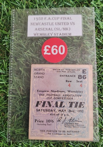 Cup final match - fa, 1952