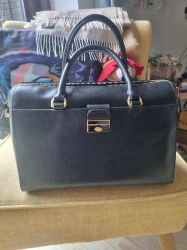 Lulu guinness black saffiano - lulu,