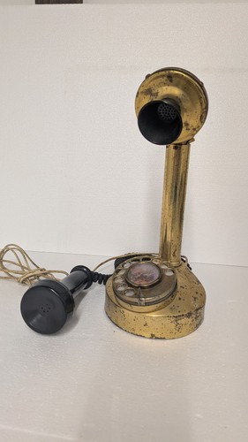 Vintage candlestick rotary - vintage,
