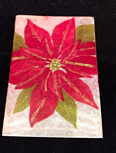 Christmas glass flower vese - vese, /