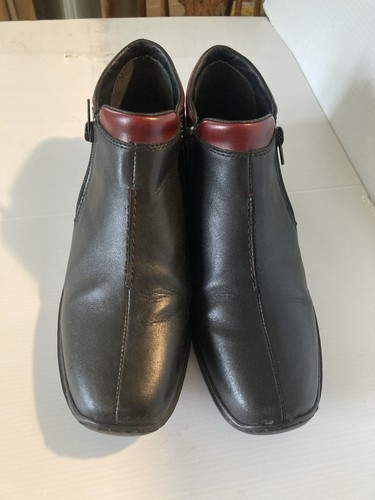 Rieker women leather - black, &