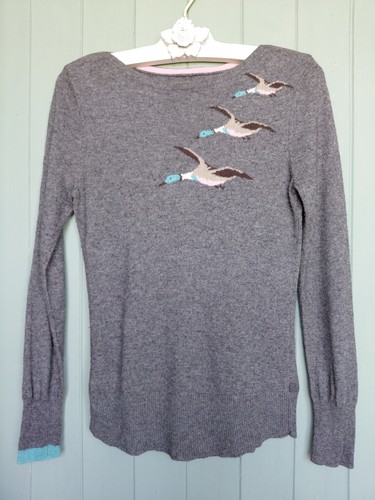 Joules flying ducks grey - joules,