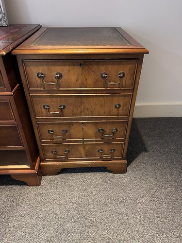Wooden brown lockable drawer - wooden,