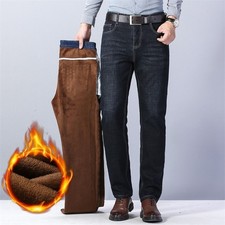 Mens Winter Thermal Jeans